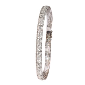 Whispers of 1920  Art Deco-Inspired Bracelet with Edwardian Grace